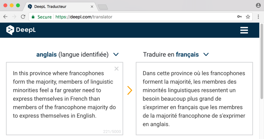 L'intelligence artificielle appliquée à la traduction Direct